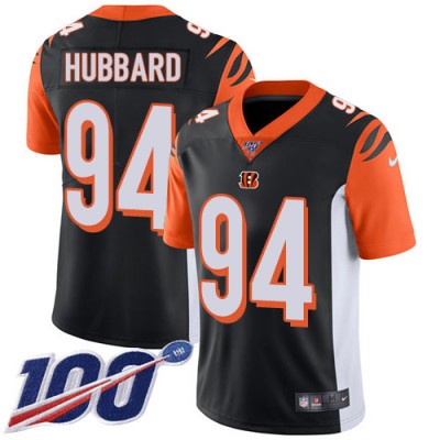 Nike Cincinnati Bengals #94 Sam Hubbard Black Team Color Men's Stitched NFL 100th Season Vapor Limited Jersey